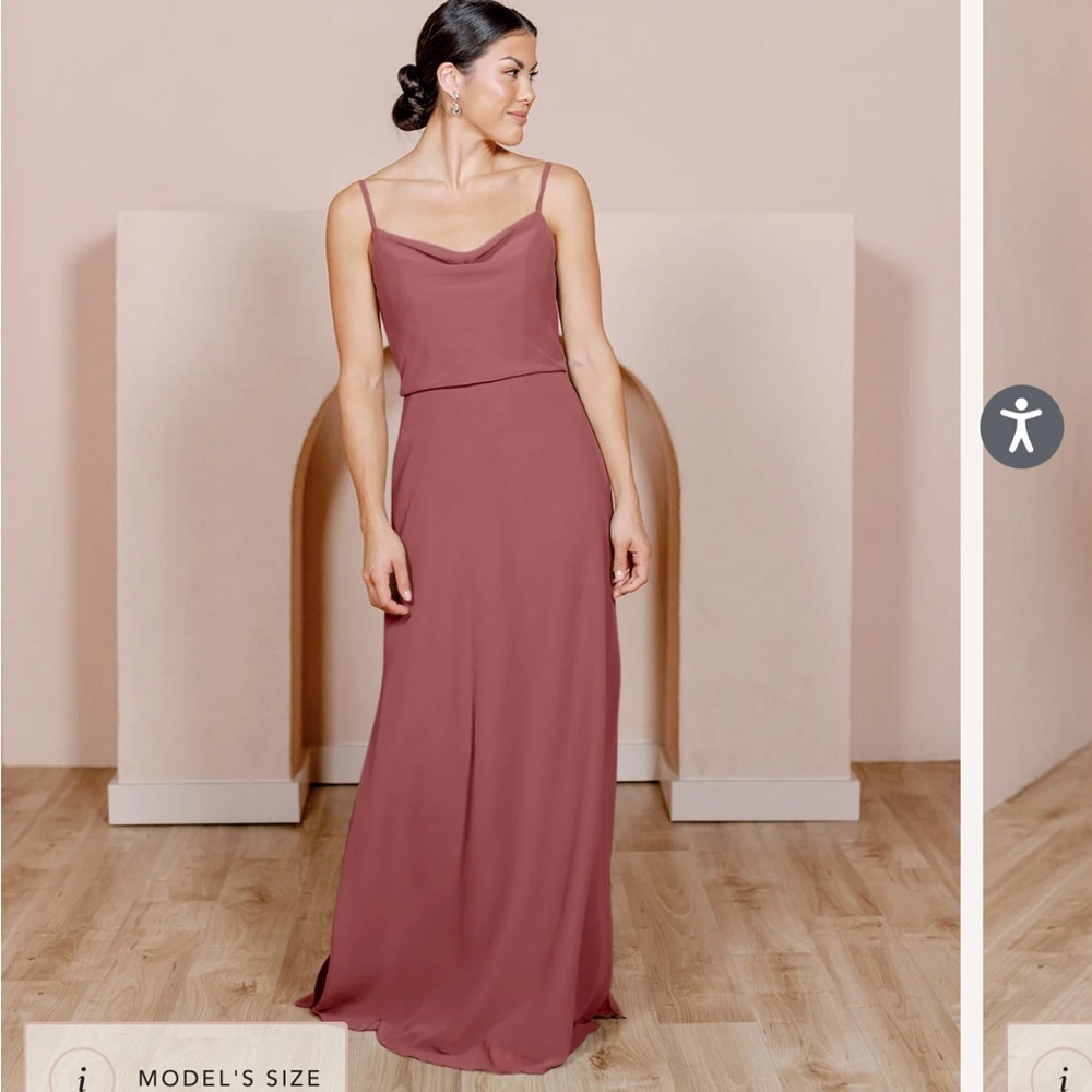 REVELRY Rosewood Skye Chiffon